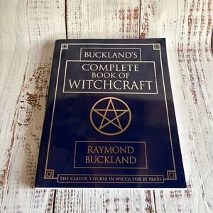 Buckland's Complete Book of Witchcraft by Raymond Buckland - Navy & Gold